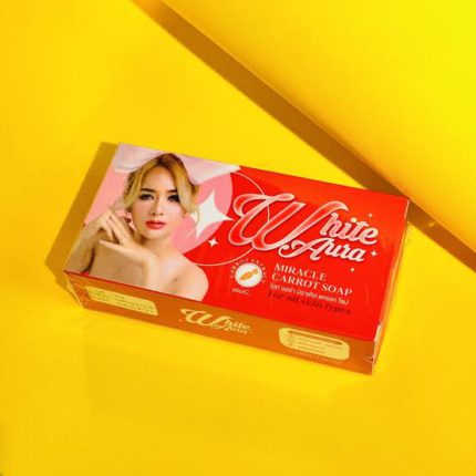 WHITE AURA MAGIC CARROT SOAP