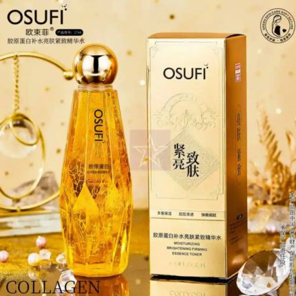 OSUFI Collagen Moisturizing Brightening Firming Essence Toner (300ml)