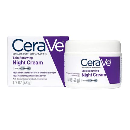 CeraVe Night Cream – PM Facial Moisturizing Lotion