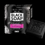 DR.DAVEY Black Charcoal Soap – Deep Cleansing Detox Bar (100g)